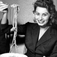 Celebrities Eating Spaghetti